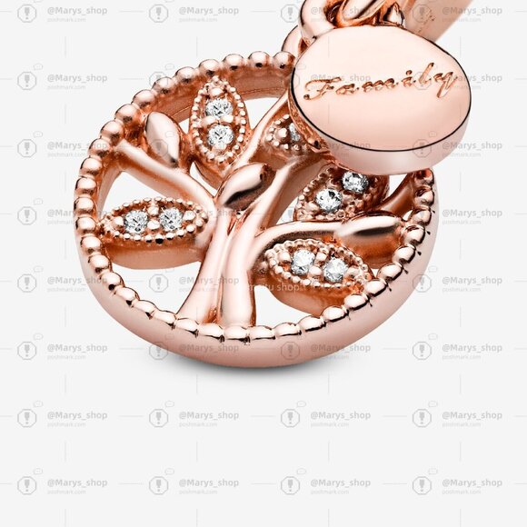 Pandora Sparkling Family Tree Dangle Charm - Picture 4 of 6